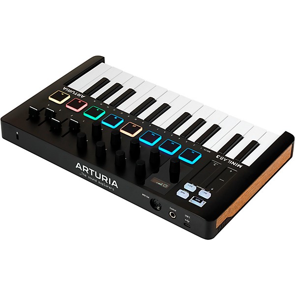 Arturia MiniLab 3 Hybrid Keyboard Controller Black