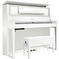 Roland LX708 Premium Digital Upright Piano With Bench Polished White thumbnail
