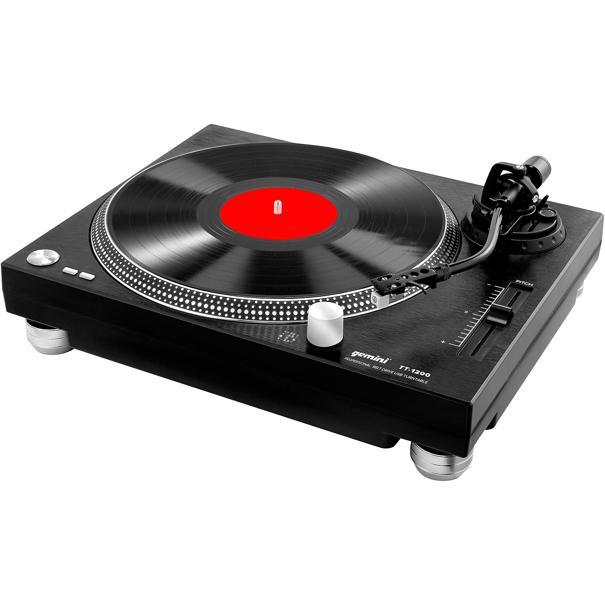 Gemini TT-1200 Belt Drive Turntable With USB Interface | Guitar Center