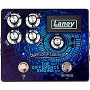 Laney The Difference Engine Tri-Mode Delay Effects Pedal Blue for sale