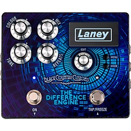 Laney The Difference Engine Tri-Mode Delay Effects Pedal Blue