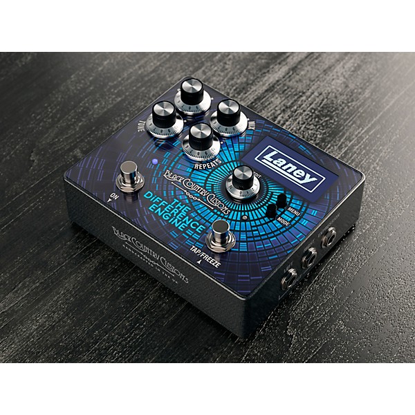 Laney The Difference Engine Tri-Mode Delay Effects Pedal Blue