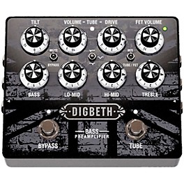 Laney Digbeth Series Bass Pre-Amp Effects Pedal Black