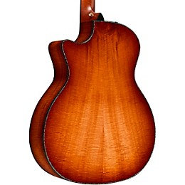 Taylor Custom #01 Hawaiian Koa Grand Auditorium Acoustic-Electric Guitar Light Shaded Edge Burst