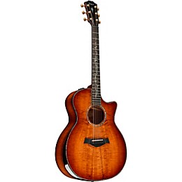 Taylor Custom #01 Hawaiian Koa Grand Auditorium Acoustic-Electric Guitar Light Shaded Edge Burst