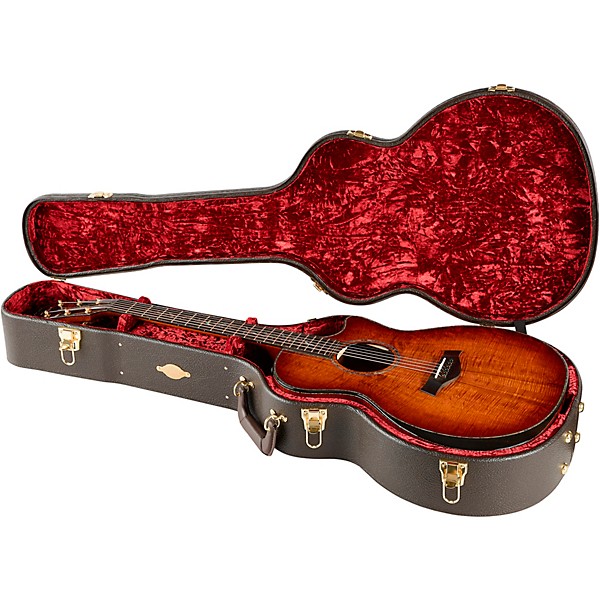 Taylor Custom #01 Hawaiian Koa Grand Auditorium Acoustic-Electric Guitar Light Shaded Edge Burst