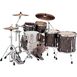 Pearl Session Studio Select 5-Piece Shell Pack With 22" Bass Drum Black Satin Ash