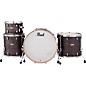 Pearl Session Studio Select 4-Piece Shell Pack With 24" Bass Drum Black Satin Ash