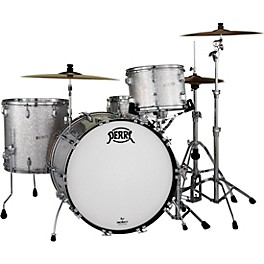 Pearl President Series Deluxe 3-Piece Shell Pack with 24 in. Bass Drum Silver Sparkle