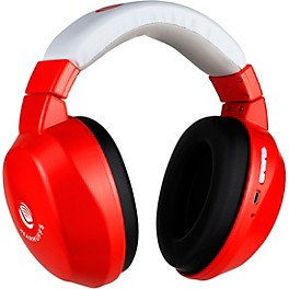 Lucid Audio Bluetooth Wireless Hearmuffs for Kids (5-10) Red Lucid Audio Bluetooth Wireless Hearmuffs for Kids (5-10) Red