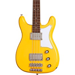 Epiphone Newport Short-Scale Electric Bass Guitar Cherry Epiphone Newport Short-Scale Electric Bass Guitar Sunset Yellow