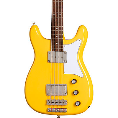 Epiphone Newport Short-Scale Electric Bass Guitar Sunset Yellow for sale