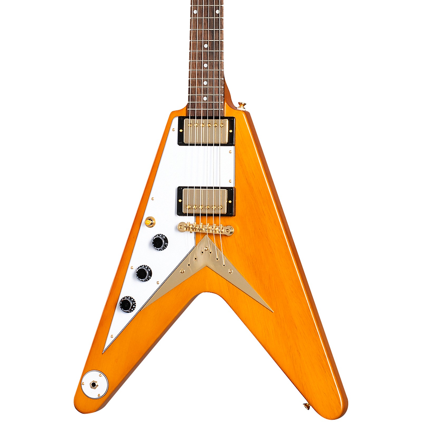 Epiphone 1958 Korina Flying V Outfit Left-Handed Electric Guitar Aged ...