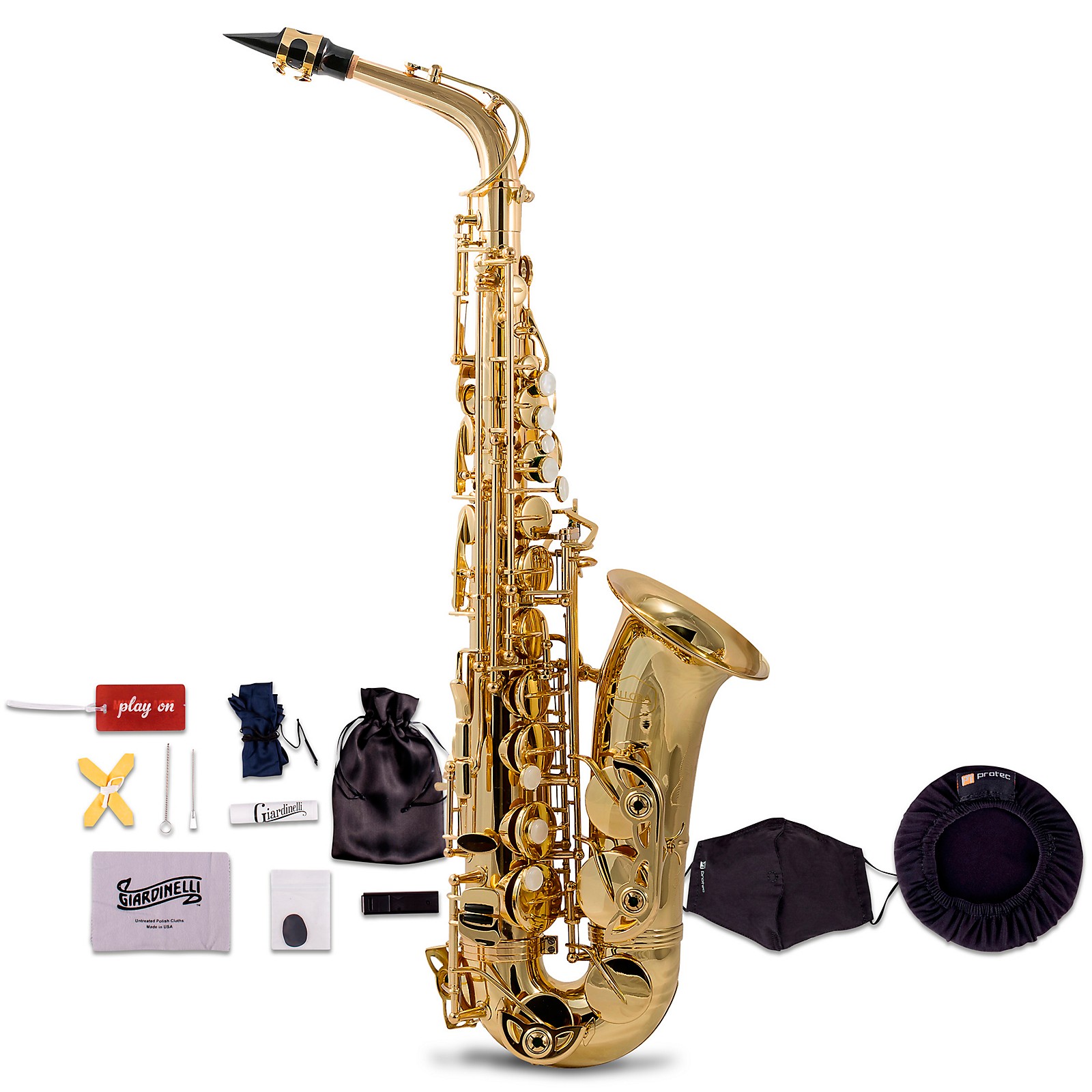 Allora AAS250 Student Alto Saxophone Value Bundle Guitar Center