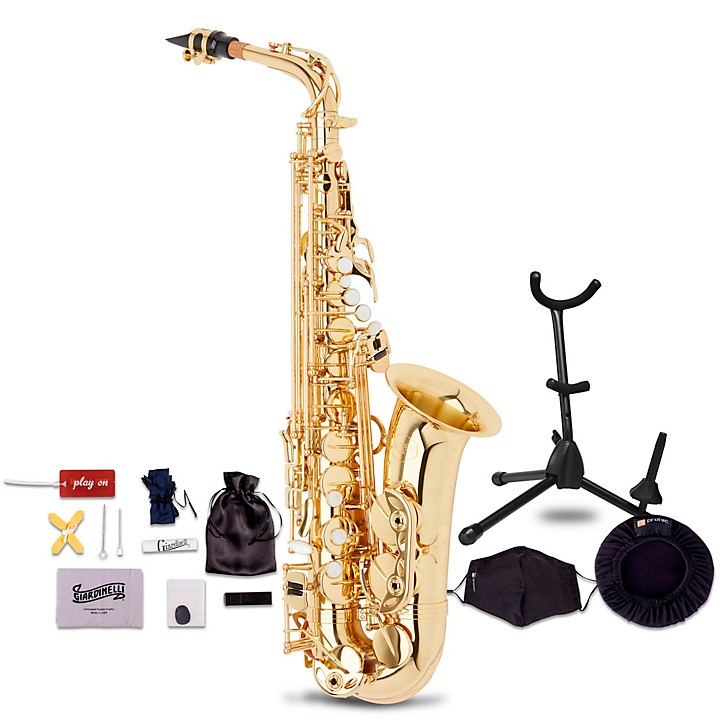 Allora AAS450L Intermediate Alto Saxophone Value Bundle Guitar Center