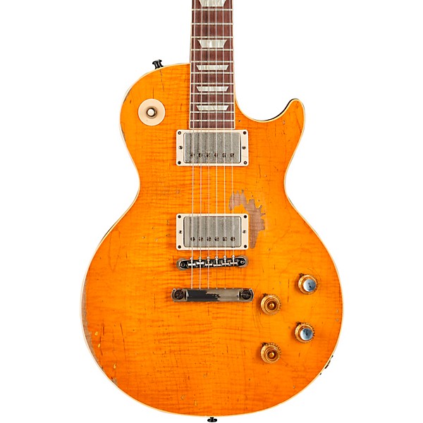 Platinum Gibson Custom Murphy Lab Kirk Hammett Greeny 1959 Les