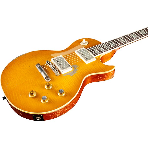 Gibson Custom Murphy Lab Kirk Hammett Greeny 1959 Les Paul Standard Electric Guitar Greeny Burst