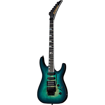 Kramer Sm-1 Figured Electric Guitar Caribbean Blue Perimeter for sale