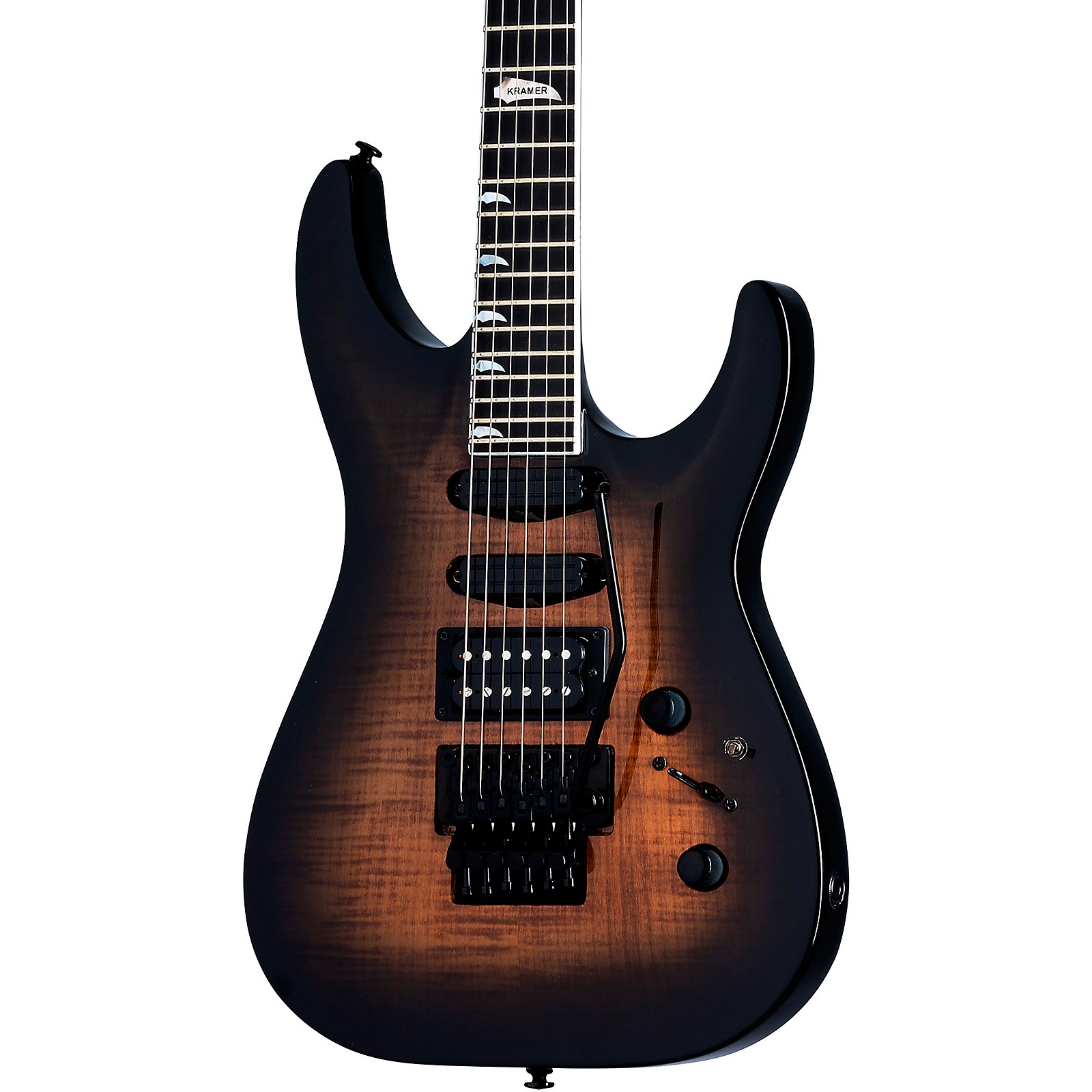 Kramer SM-1 Figured Electric Guitar Black Denim Perimeter | Guitar Center