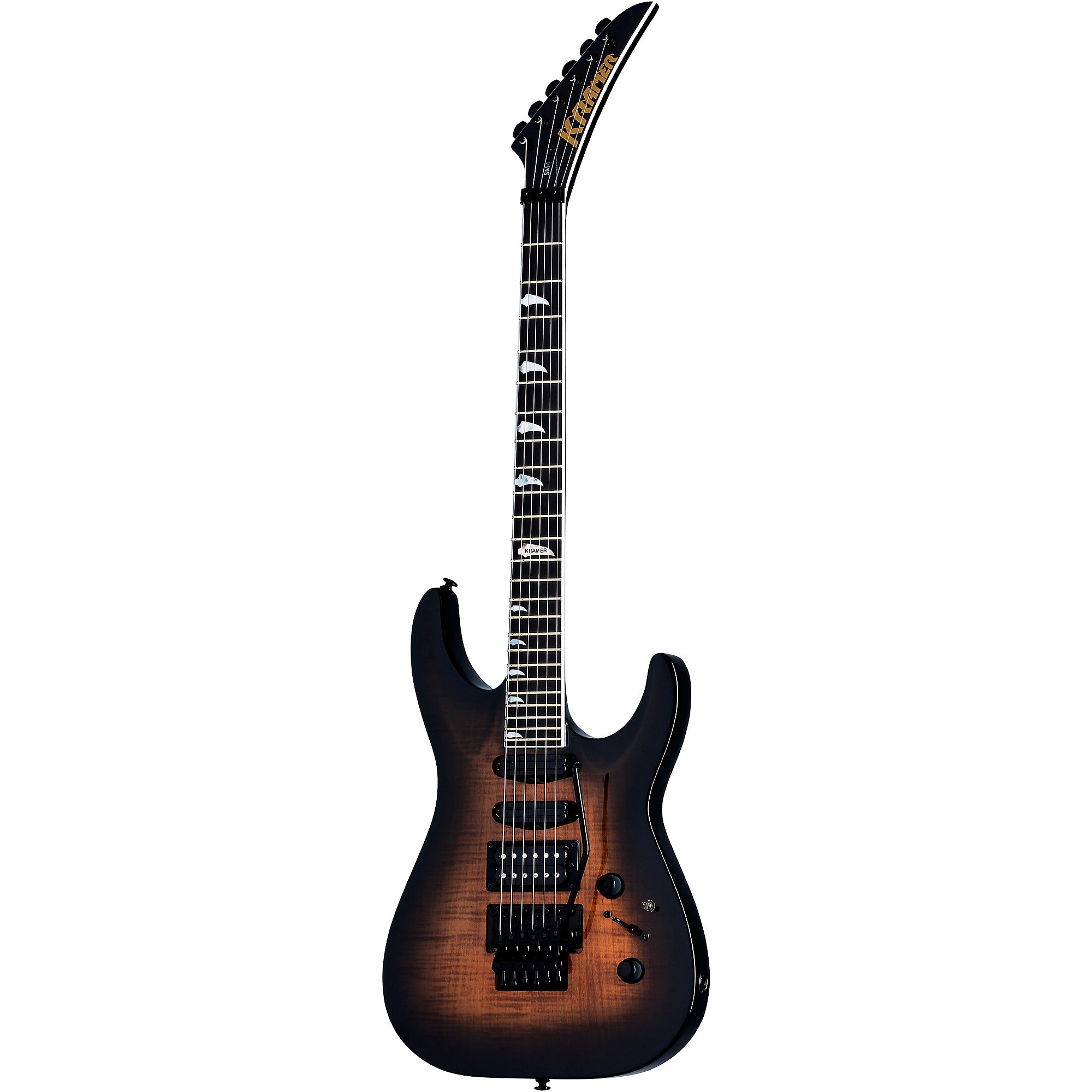 【Kramer】エレキギター KRAMER GUITAR PARIAH ブラック Kramer SM-1 Figured Electric Guitar Black Denim Perimeter