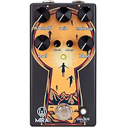 Walrus Audio Mira Optical Compressor Effects Pedal Grey