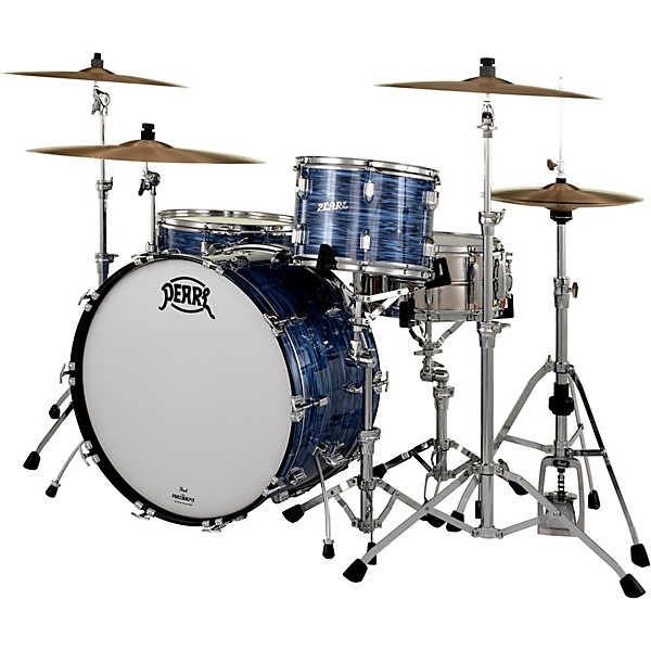 Pearl President Series 3-Piece Shell Pack with 24 in. Bass Drum Ocean Ripple