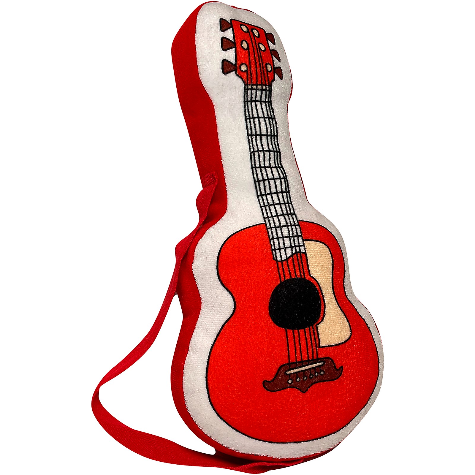 Bears for Humanity Plush Guitar - Red | Guitar Center