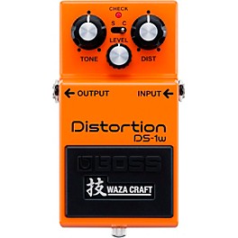 BOSS DS-1W Distortion Waza Craft Effects Pedal Orange