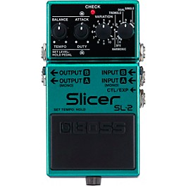 BOSS SL-2 Slicer Effects Pedal Mint Green