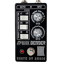 Death By Audio Space Bender Extreme Chorus/Flanger Effects Pedal Black