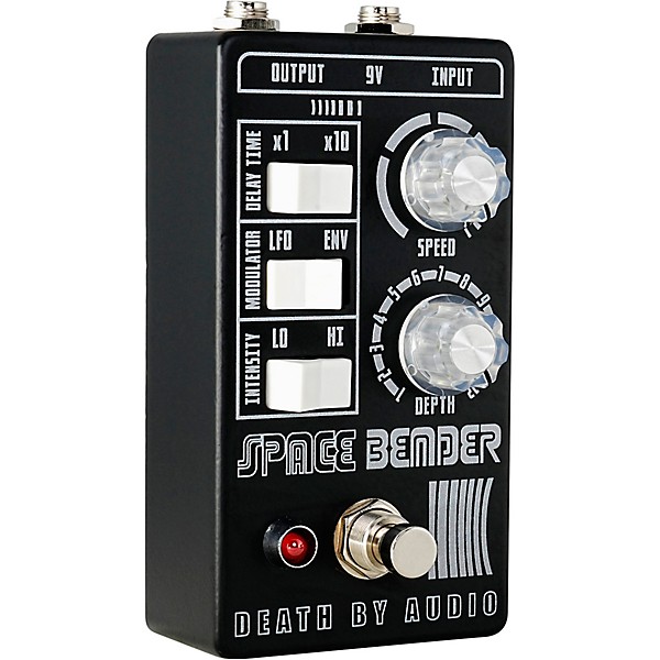 Death By Audio Space Bender Extreme Chorus/Flanger Effects Pedal Black