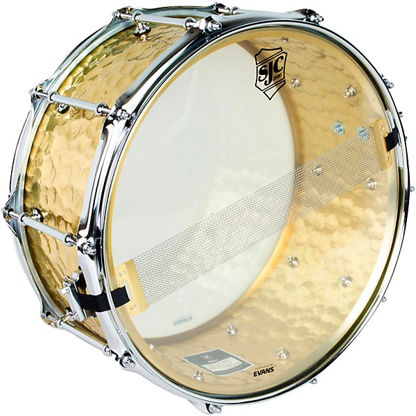 SJC Drums Alpha Brass Snare 14 x 6.5 in.