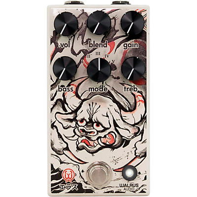 Walrus Audio Eras Five-State Distortion Reflections Of Kamakura Series Effects Pedal White for sale