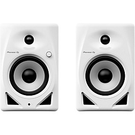 Open Box Pioneer DJ DM-50D-W 5" desktop monitor system (White) Level 1 White