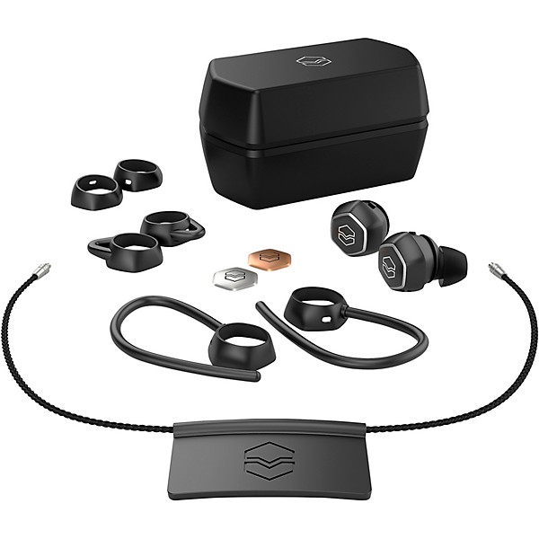 V-MODA Hexamove Pro True Wireless Earbuds Black