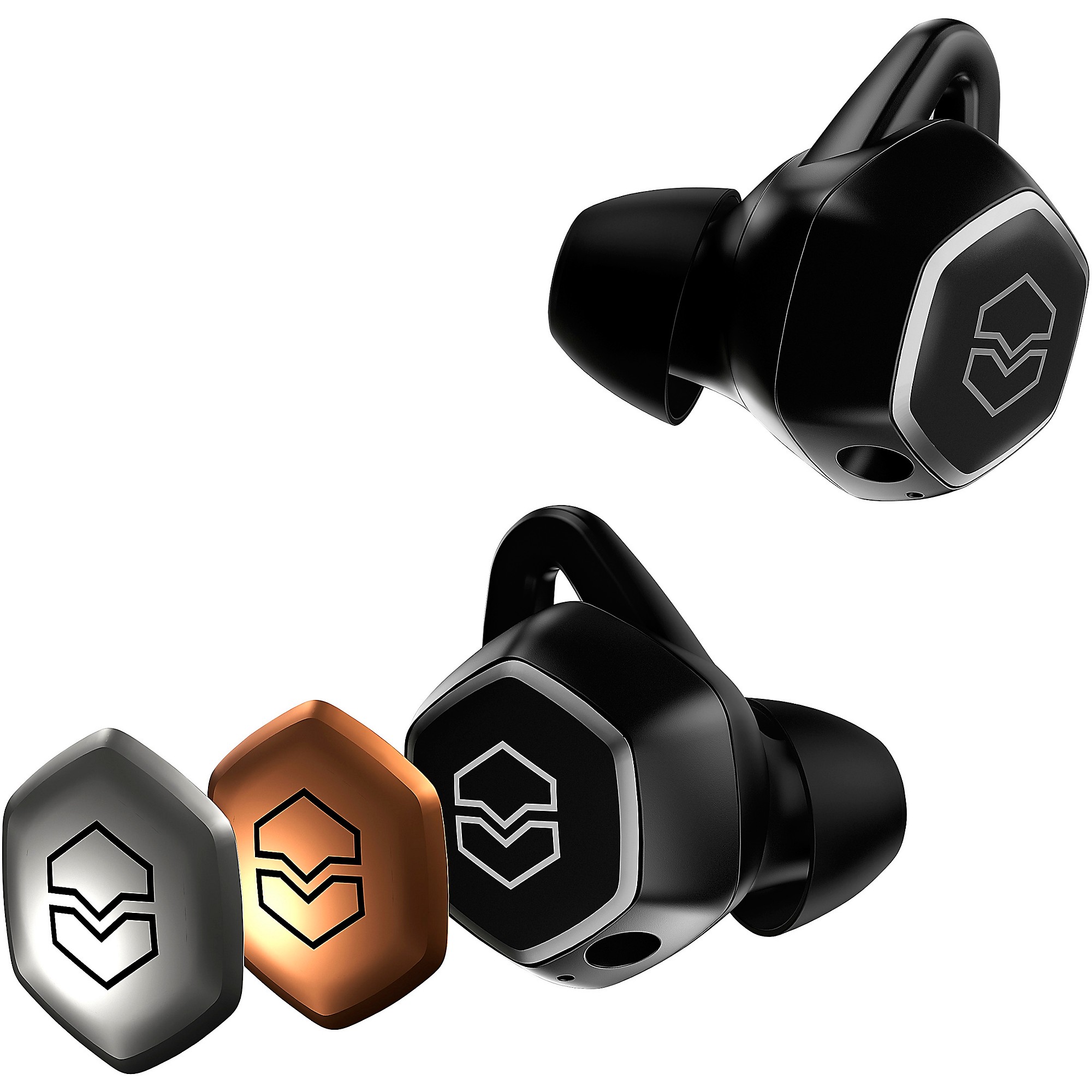 V-MODA Hexamove Pro True Wireless Earbuds Black | Guitar Center