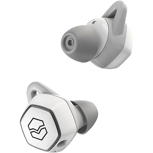 V-MODA Hexamove Pro True Wireless Earbuds White