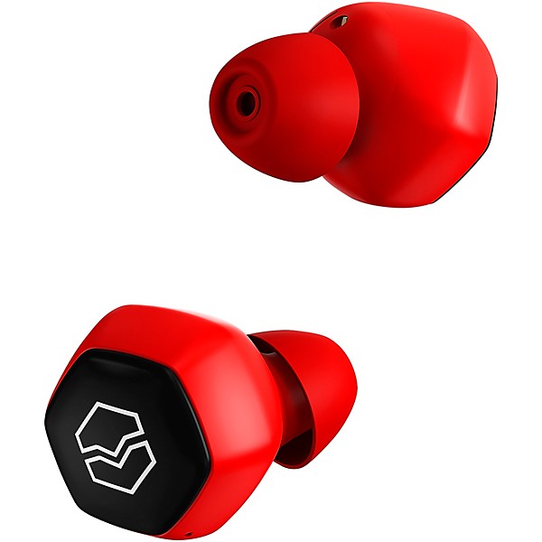 V-MODA Hexamove Lite True Wireless Earbuds Red