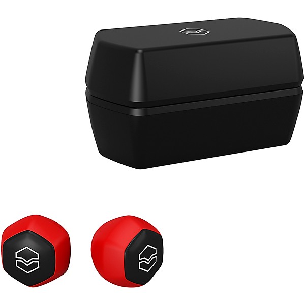 V-MODA Hexamove Lite True Wireless Earbuds Red