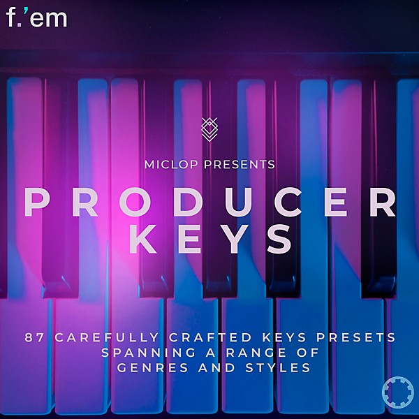 Tracktion Producer Keys Expansion Pack for F.'em