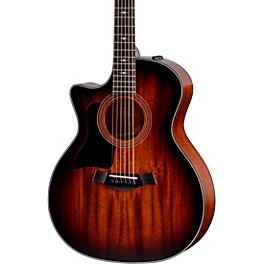 Taylor 324ce Grand Auditorium Left-Handed Acoustic-Electric Guitar Shaded Edge Burst