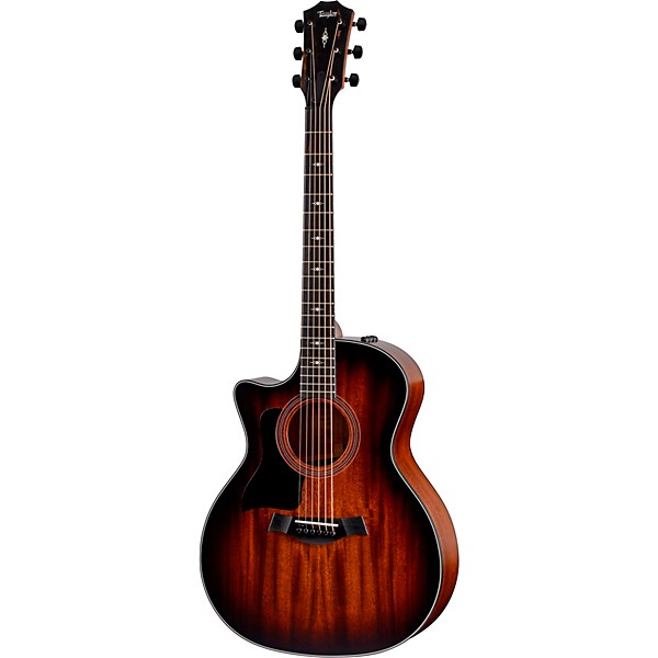 Taylor 324ce Grand Auditorium Left-Handed Acoustic-Electric Guitar Shaded Edge Burst