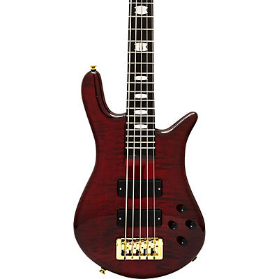 Spector Euro 5 Lt 5-String Electric Bass Red Stain for sale