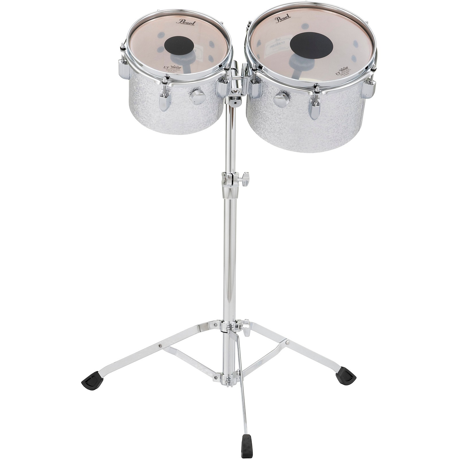 Pearl President Series Deluxe Concert Tom Set With Double Tom Stand ...