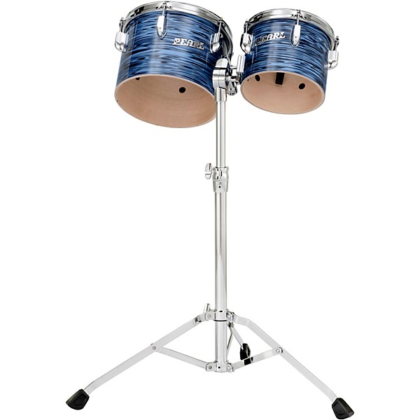 Pearl President Series Deluxe Concert Tom Set With Double Tom Stand Ocean Ripple