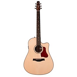 Seagull Maritime SWS CW GT Presys II Dreadnought Acoustic-Electric Guitar Natural