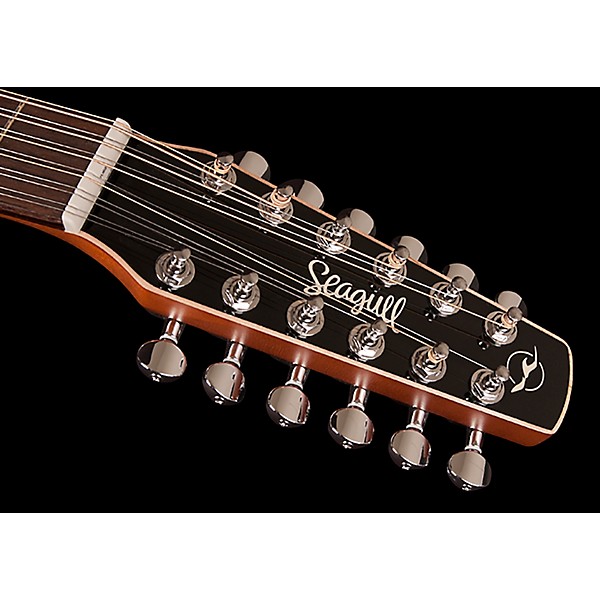 Seagull S12 CH CW GT Presys II 12-String Cutaway Acoustic-Electric Guitar Sunburst