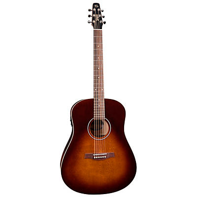 Seagull S6 Original Presys Ii Dreadnought Acoustic-Electric Guitar Burnt Umber for sale