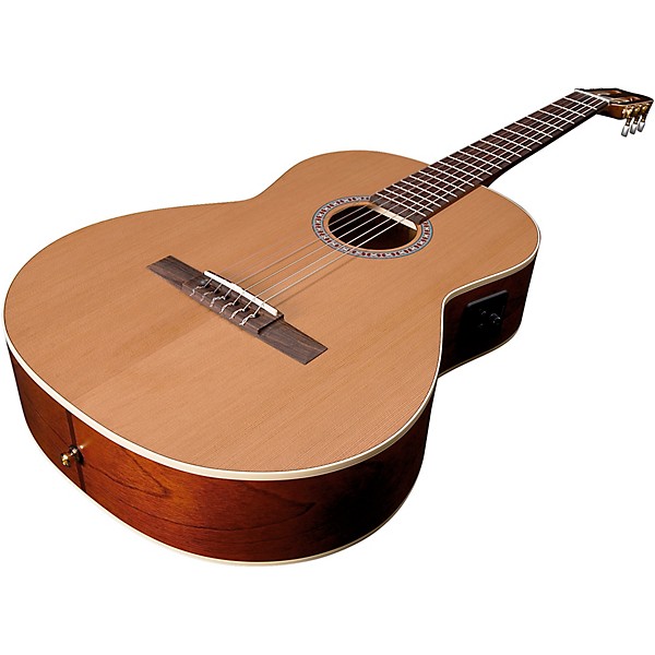 Godin Etude Clasica II Nylon String Left-Handed Classical Electric Guitar Natural