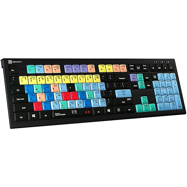 Logickeyboard Steinberg Cubase/Nuendo PC Astra 2 US PC Backlit ASTRA